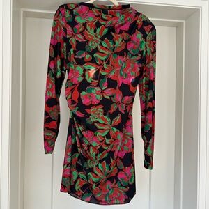 Floral Long Sleeve Dress